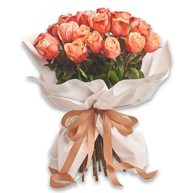 Букет 25 Троянд Кахала