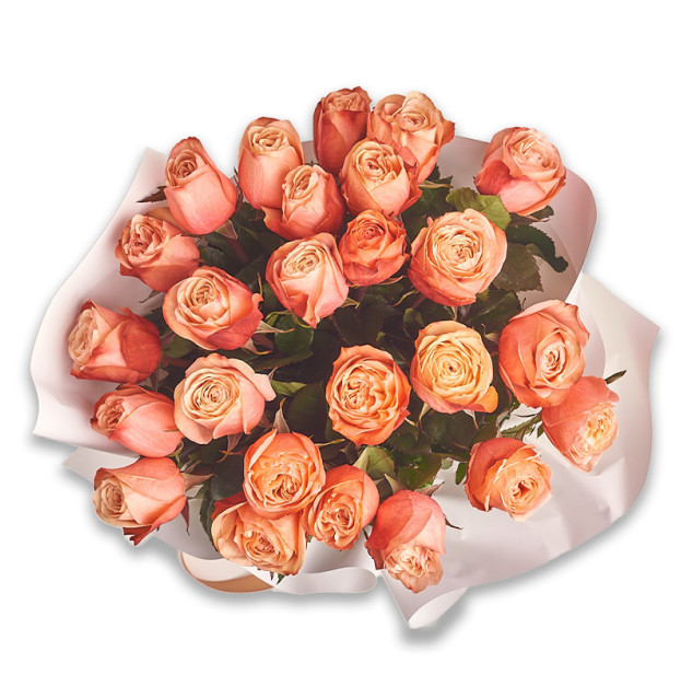 Букет 25 Троянд Кахала