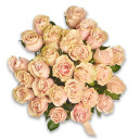 Bouquet of 25 Roses Pink Mondial