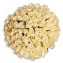 Bouquet of 75 White Roses