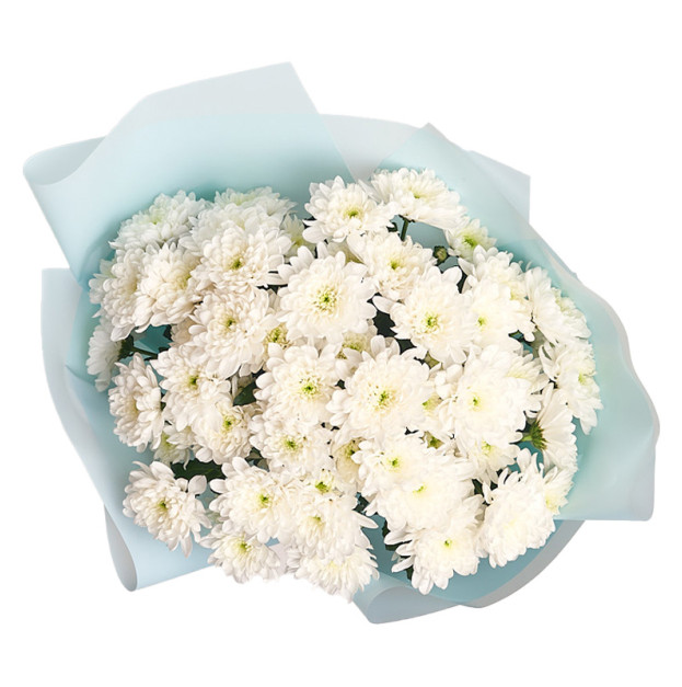 Букет 11 Білих Хризантем