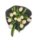 Букет 11 Білих тюльпанів