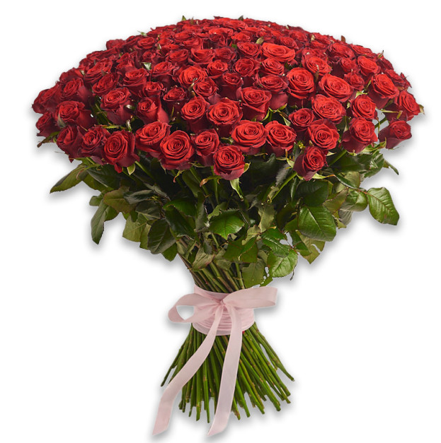 Букет 151 Червона троянда