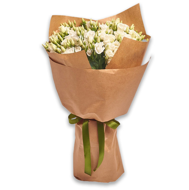 Букет 15 Білих Еустом