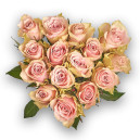 Букет 15 Троянд