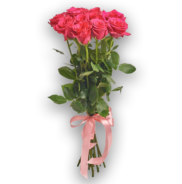 Букет 11 Малинових троянд
