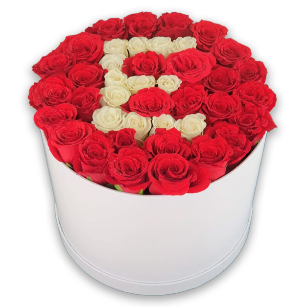 Квіти в коробці "Абетка"